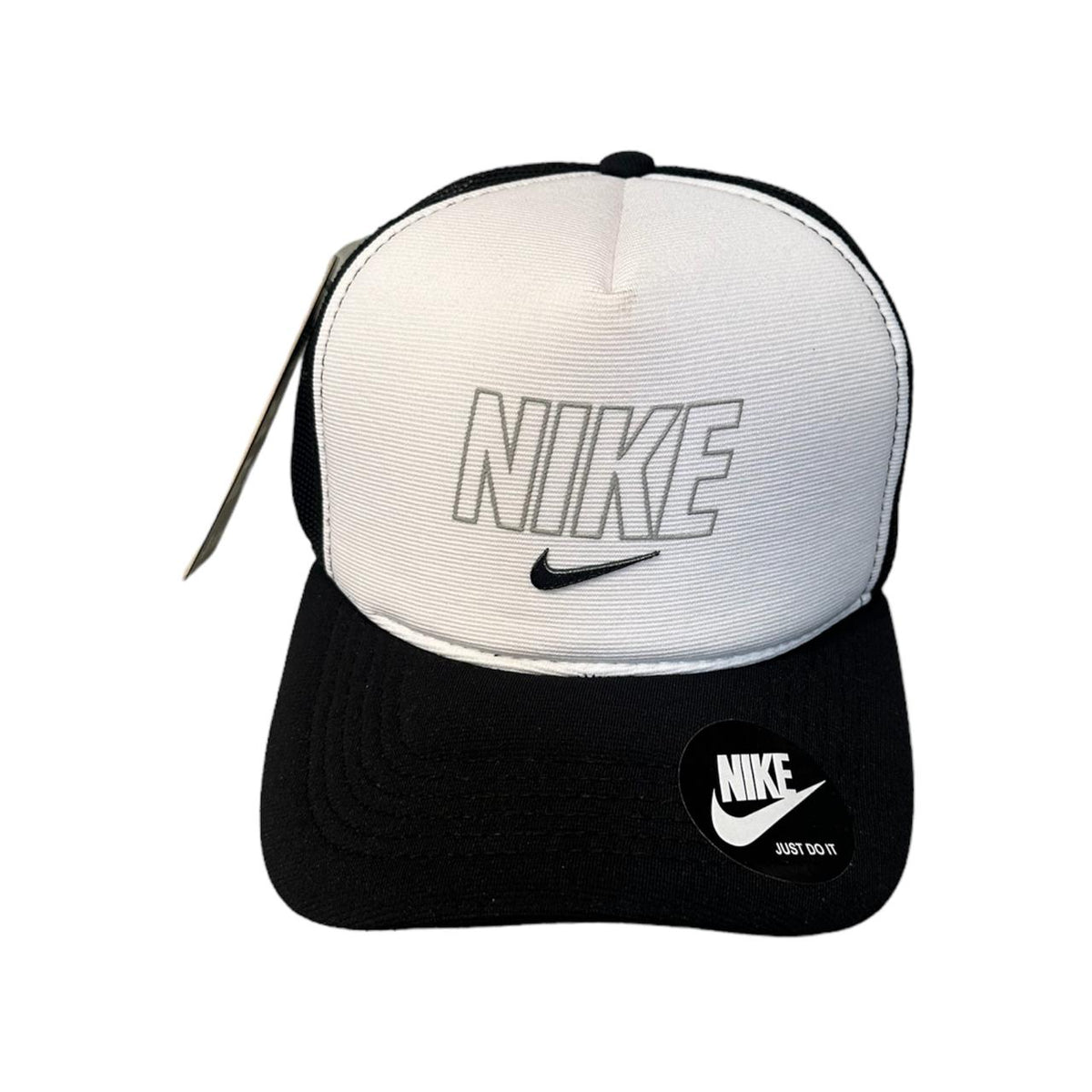 Boné Nike Branco Preto